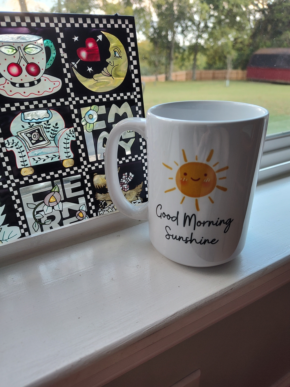 Good Morning Sunshine White Ceramic Mug